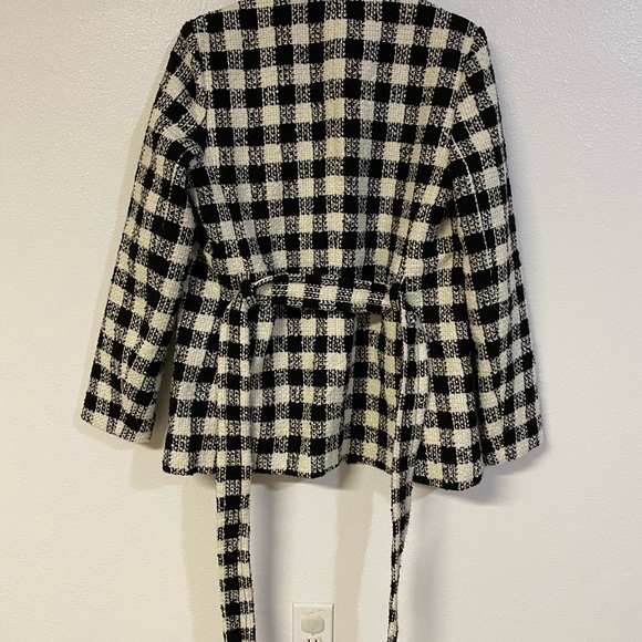 Ann Taylor Tweed Blazer with Belt and Pocket - Picture 7 of 7